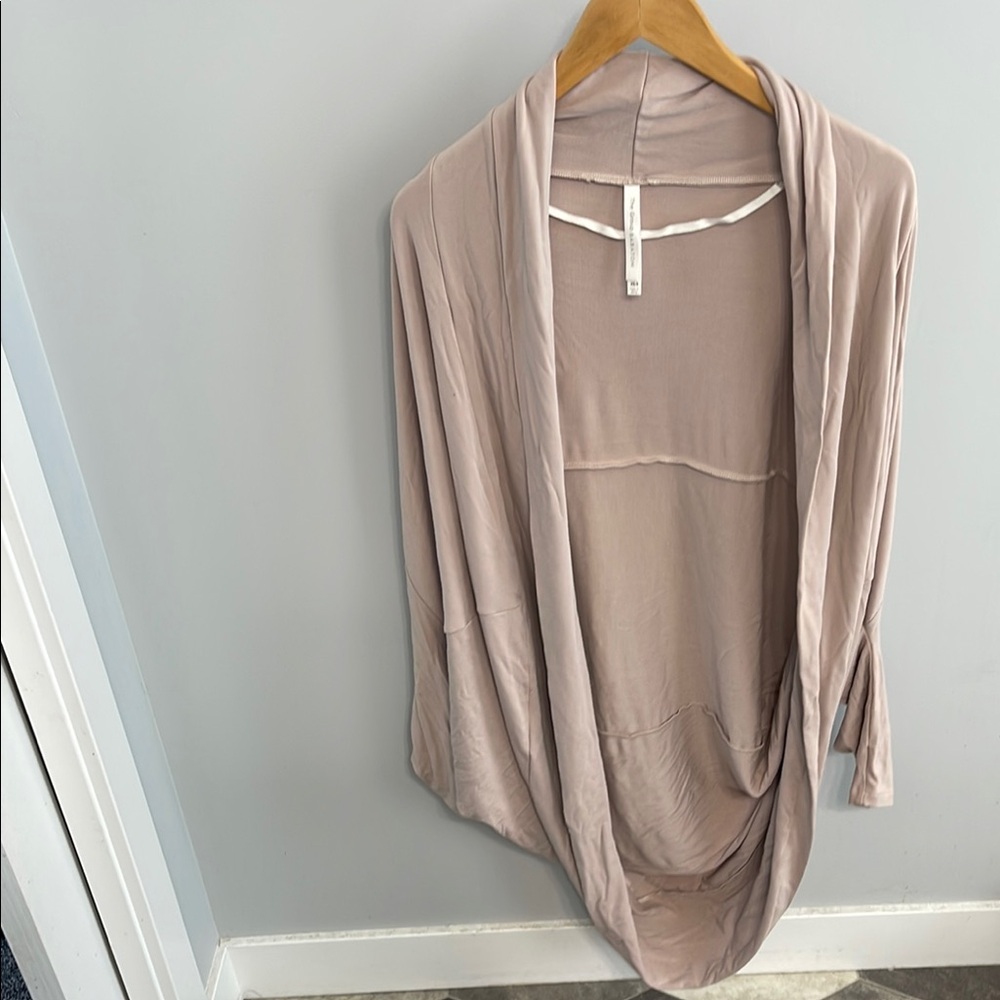 The Group by BABATON Draped Cocoon Cardigan - pale/pink/mauve
